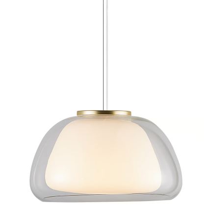 Nordlux - Závesné svietidlo JELLY 1xE27/40W/230V biela/číra