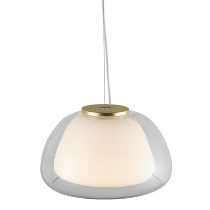 Nordlux - Závesné svietidlo JELLY 1xE27/40W/230V biela/číra
