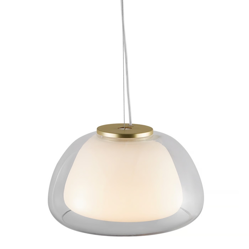 Nordlux - Závesné svietidlo JELLY 1xE27/40W/230V biela/číra
