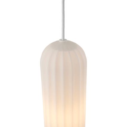 Nordlux - Závesné svietidlo MIELLA na lanku 3xE27/25W/230V, biele
