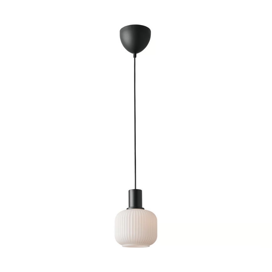 Nordlux - Závesné svietidlo MILFORD na lanku 1xE27/40W/230V čierne