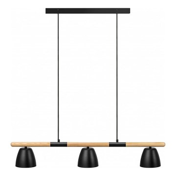 Nordlux - Závesné svietidlo THEO na lanku 3xGU10/35W/230V