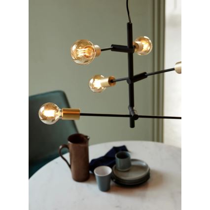 Nordlux - Závesný luster na lanku JOSEFINE 6xE27/25W/230V