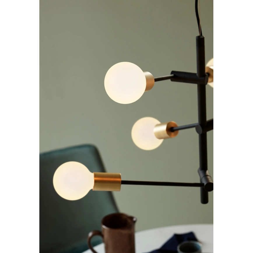 Nordlux - Závesný luster na lanku JOSEFINE 6xE27/25W/230V