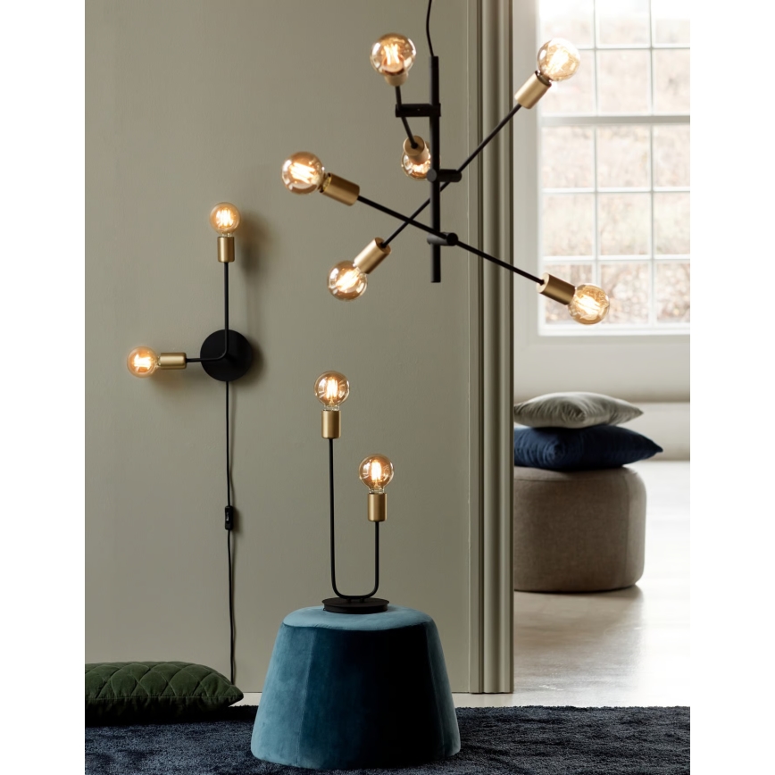 Nordlux - Závesný luster na lanku JOSEFINE 6xE27/25W/230V