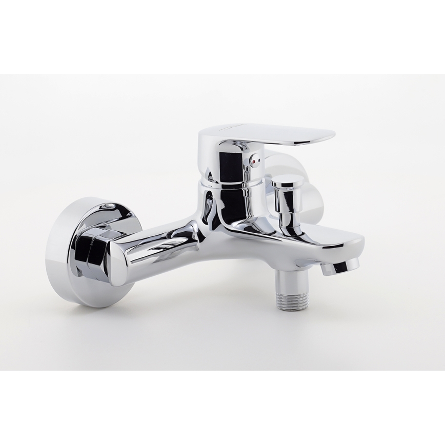 Novaservis - Vaňová sada s batériou TITANIA COSMOS lesklý chróm