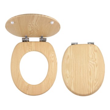 Novaservis - WC sedátko SoftClose MDF/dekor jaseň