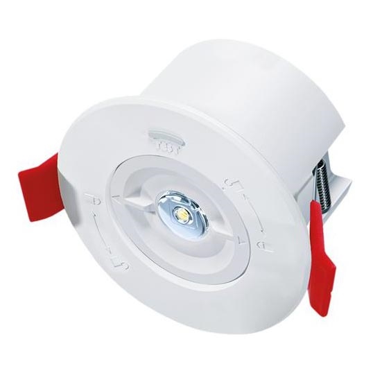 Núdzové LED podhľadové svietidlo 1,5 W/230 V 1800 mAh