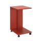 Odkladací stolík 65x35 cm červená