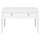 Odkladací stolík BAROQUE 55x96,5 cm biela