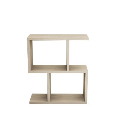 Odkladací stolík CROS 45x17 cm mramorový dekor/béžová