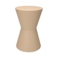 Odkladací stolík PETIT, priemer 29 cm, béžový