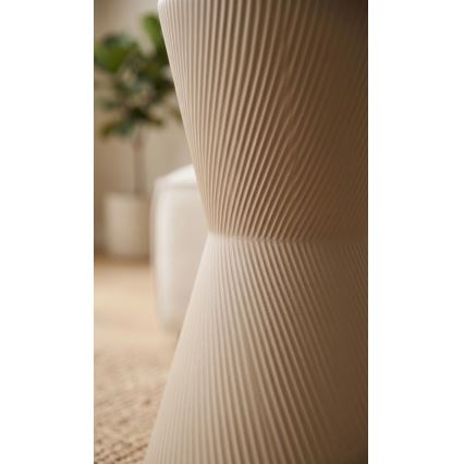 Odkladací stolík PETIT, priemer 29 cm, béžový