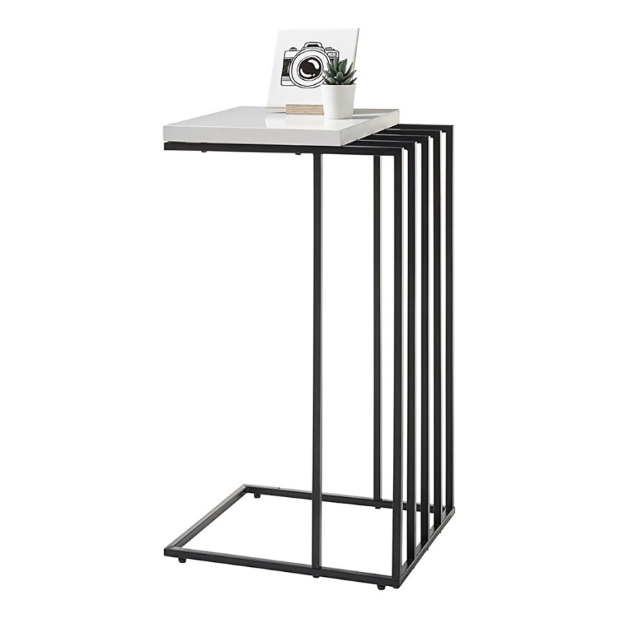 Odkladací stolík ZAIRA biely