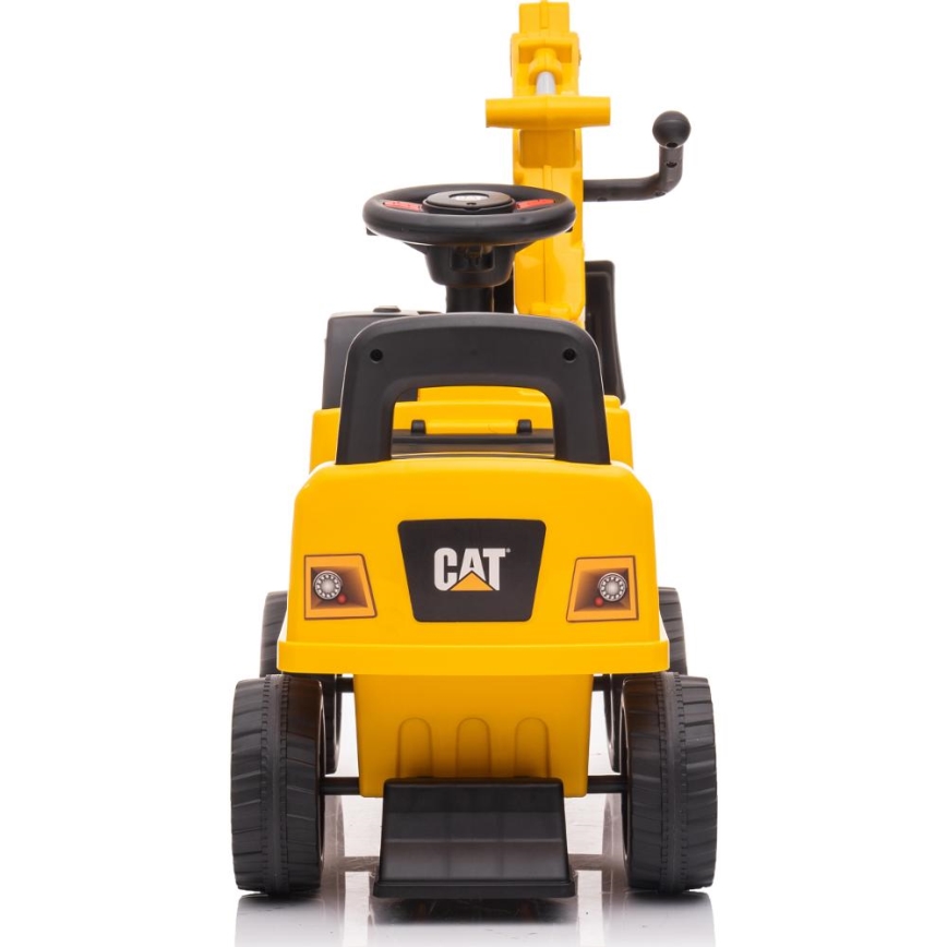 Odrážadlo báger CAT žltá/čierna