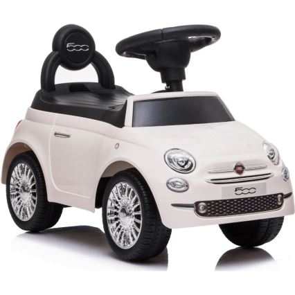 Odrážadlo Fiat 500 2xAA krémová