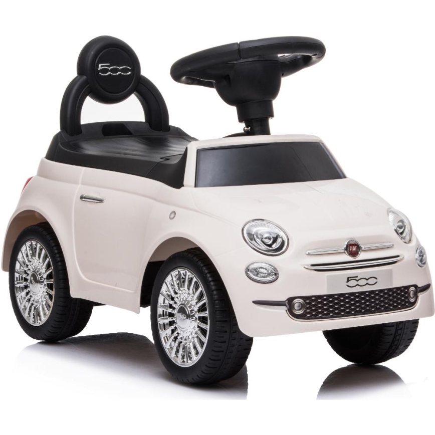 Odrážadlo Fiat 500 2xAA krémová
