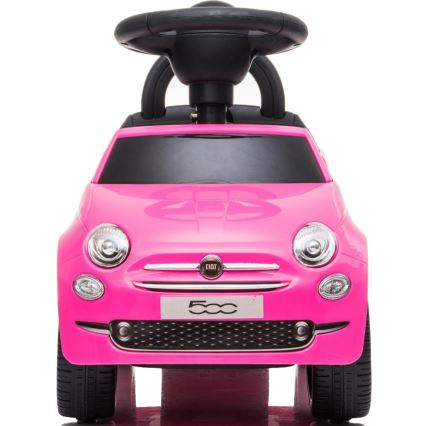 Odrážadlo Fiat 500 ružová