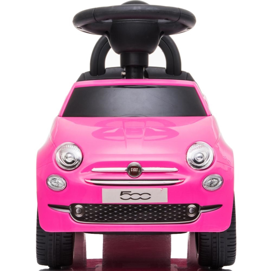 Odrážadlo Fiat 500 ružová