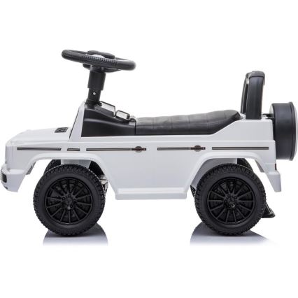 Odrážadlo Mercedes G350d 2xAA biela/čierna
