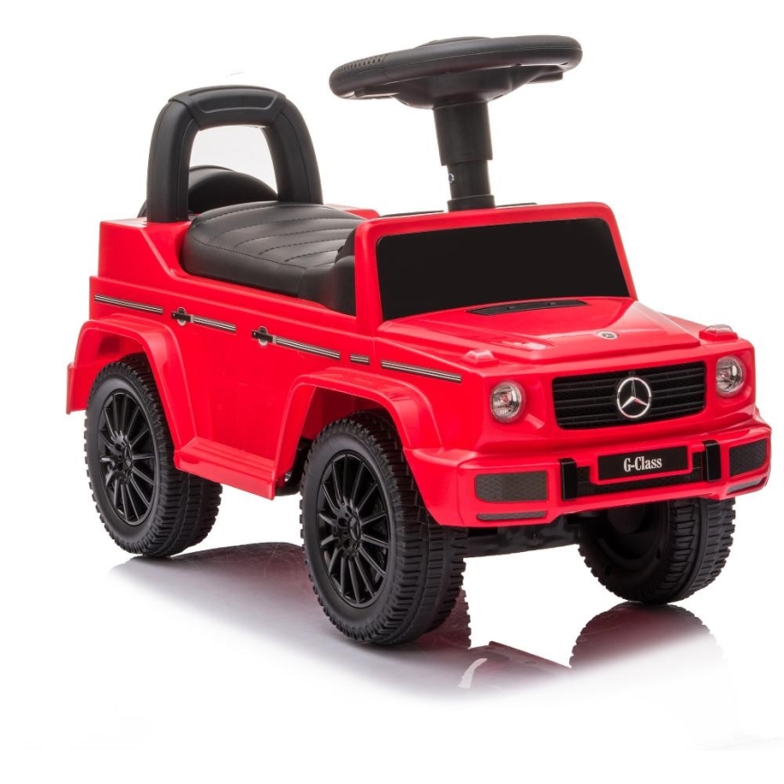 Odrážadlo Mercedes G350d 2xAA červená/čierna