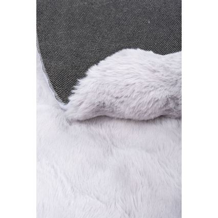 Okrúhly koberec RABBIT BUBBLE 160 cm sivý
