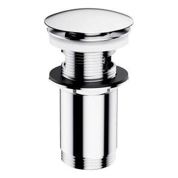 OMNIRES A706CR - Umývadlový výpust CLICK-CLACK pr. 6,6 cm lesklý chróm