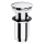 OMNIRES A706CR - Umývadlový výpust CLICK-CLACK pr. 6,6 cm lesklý chróm