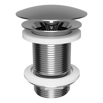 OMNIRES A82CR - Umývadlový výpust DRAIN pr. 7,2 cm lesklý chróm
