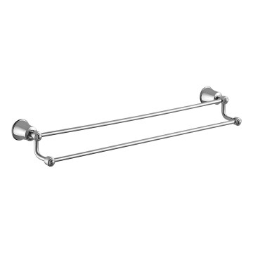 OMNIRES AL53226CR - Nástenný vešiak na uteráky ART LINE 65 cm lesklý chróm