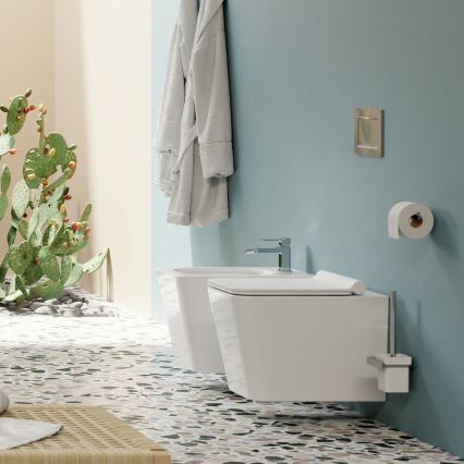 OMNIRES BOSTONMWBP - Závesné WC s WC sedátkom SoftClose BOSTON, keramika/lesklá biela