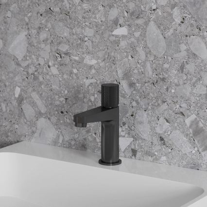 OMNIRES CT8010AT - Umývadlová batéria CONTOUR 16,6 cm kartáčovaný antracit