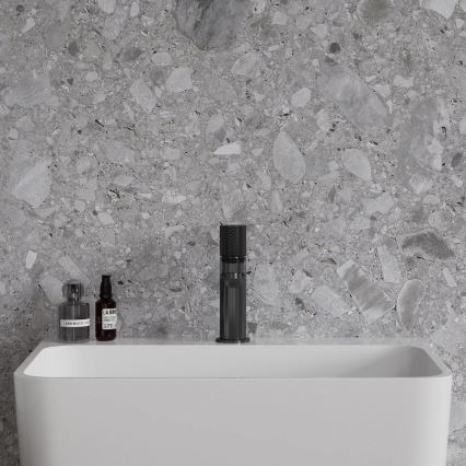 OMNIRES CT8010AT - Umývadlová batéria CONTOUR 16,6 cm kartáčovaný antracit