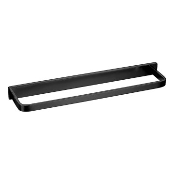OMNIRES DA70230BL - Nástenný vešiak na uteráky DARLING 37 cm polomatná čierna