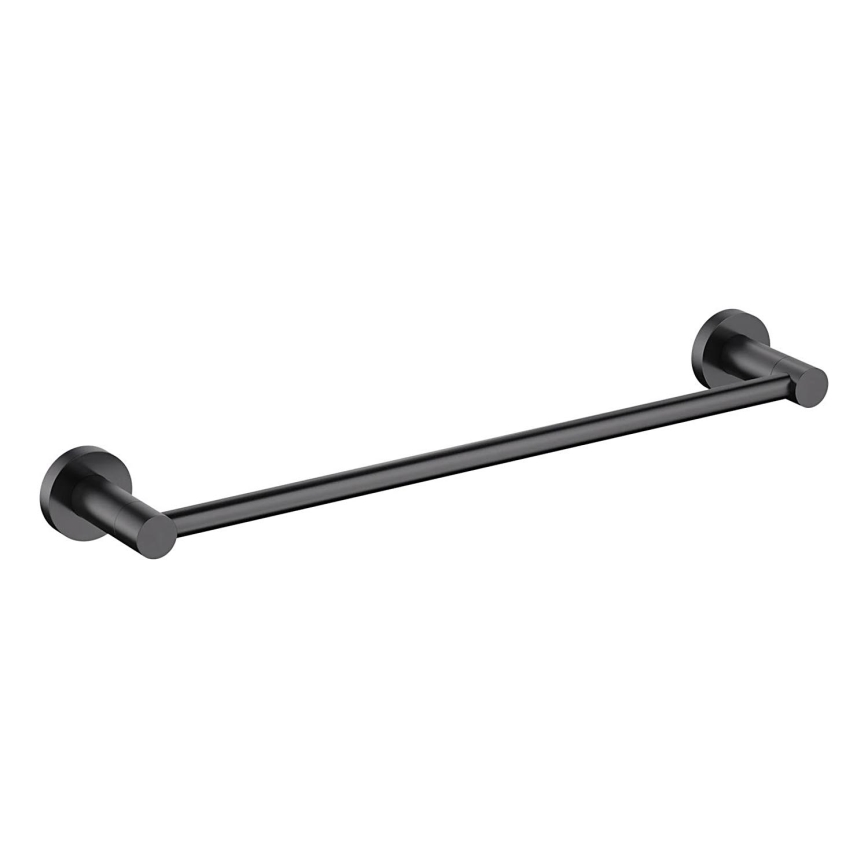 OMNIRES MP60214AT - Nástenný vešiak na uteráky MODERN PROJECT 40 cm matná čierna