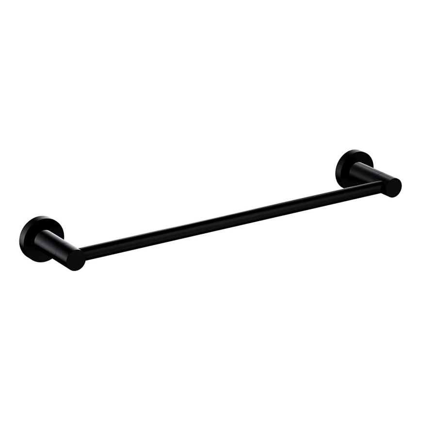 OMNIRES MP60214BL - Nástenný vešiak na uteráky MODERN PROJECT 40 cm matná čierna