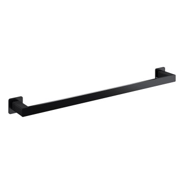 OMNIRES NL80216BL - Nástenný vešiak na uteráky NELSON 62 cm matná čierna