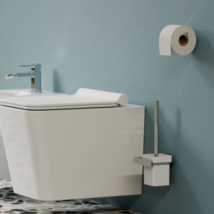 OMNIRES NL80620CR - Nástenná WC štetka NELSON lesklý chróm