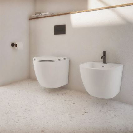OMNIRES OTTAWABIBP - Závesný bidet OTTAWA keramika/lesklá biela