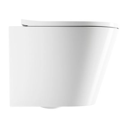 OMNIRES TAMPAMWBP - Závesné WC so sedátkom SoftClose TAMPA keramika/lesklá biela