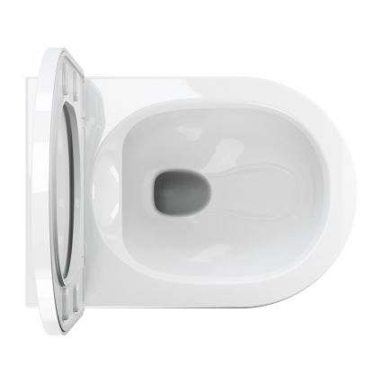 OMNIRES TAMPAMWBP - Závesné WC so sedátkom SoftClose TAMPA keramika/lesklá biela