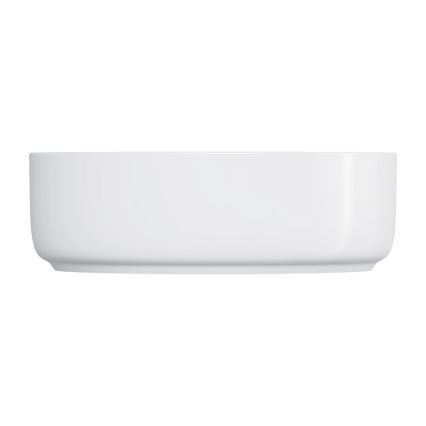 OMNIRES TULSA355BP - Umývadlo na dosku TULSA, priemer 36 cm, keramika/lesklá biela