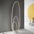 Ondaluce - LED Stmievateľná stojacia lampa GOLDEN LED/45W/230V 160 cm zlatá