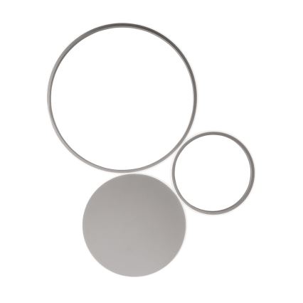 Ondaluce - LED Stmievateľné nástenné svietidlo POIS LED/42W/230V strieborné