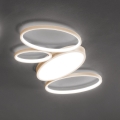 Ondaluce - LED stmievateľné stropné svietidlo RICE LED/34W/230V 45x80 cm zlaté