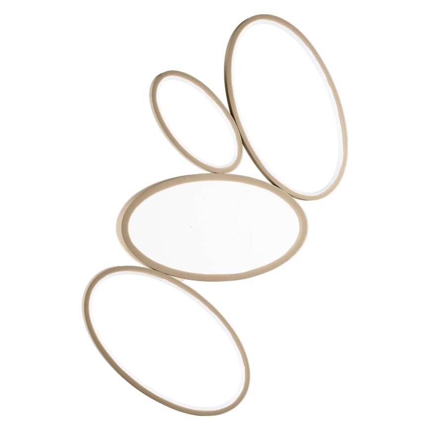 Ondaluce - LED stmievateľné stropné svietidlo RICE LED/34W/230V 45x80 cm zlaté