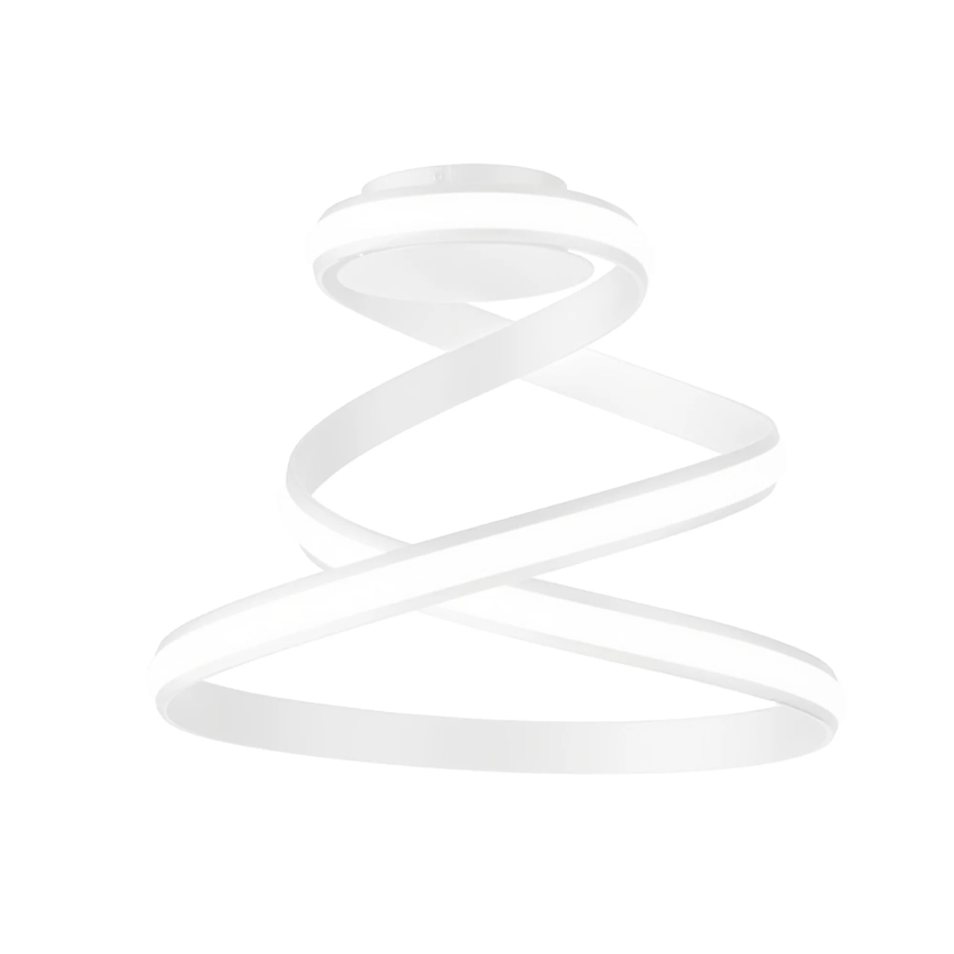 Ondaluce - LED stmievateľné stropné svietidlo VUELTA LED/37W/230V pr. 55 cm biela