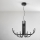 Ondaluce - LED stmievateľný luster na lane NOUVEAU LED/35W/230V Ø 78 cm čierny