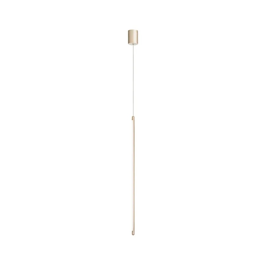 Ondaluce - LED stmievateľný luster na lanku GENIUS LED/12W/230V priemer 1,5 cm zlatý