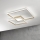 Ondaluce - stmievateľné LED stropné svietidlo DOWEL LED/46W/230V 55x55 cm zlaté